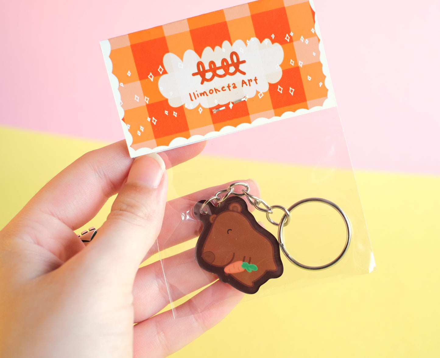 Capybara Keychain