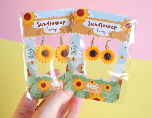 Sunflower Earrings