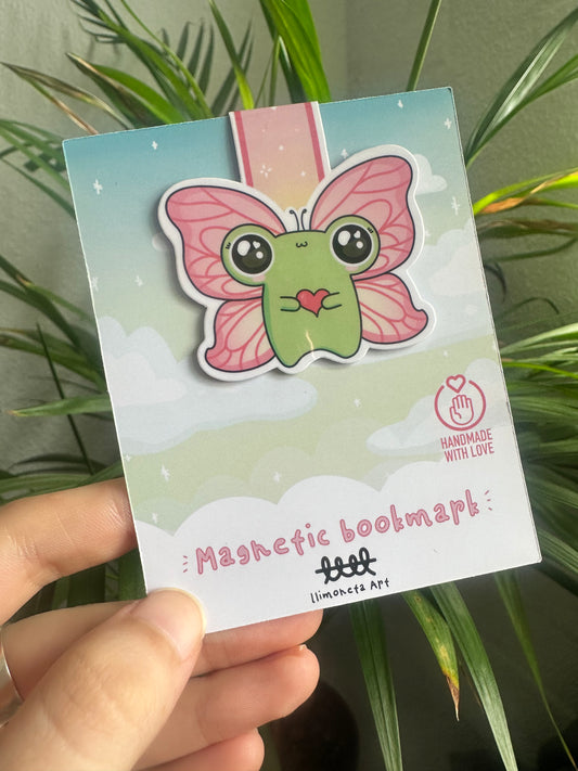 Fairy Frog Magnetic Bookmark