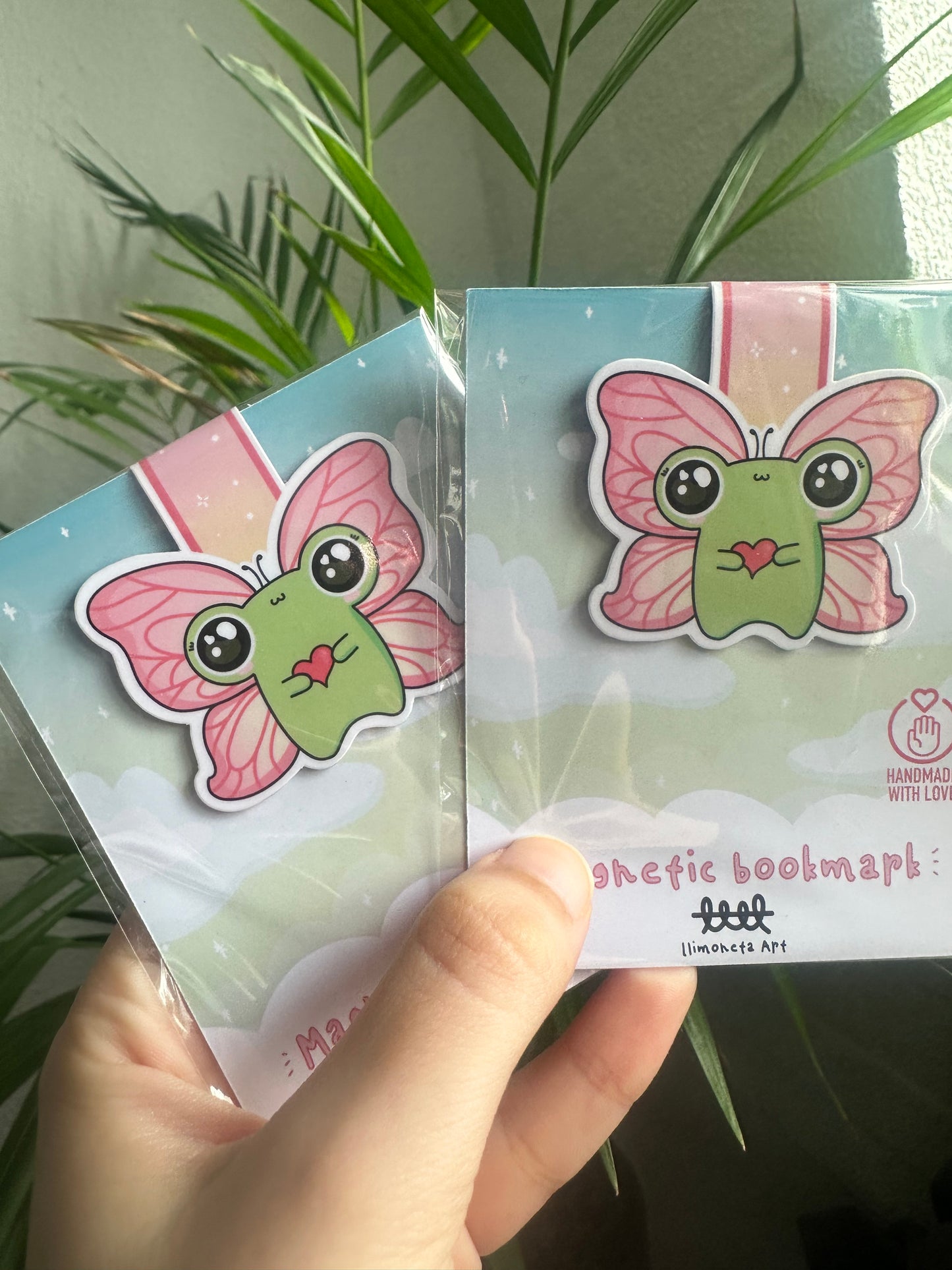 Fairy Frog Magnetic Bookmark