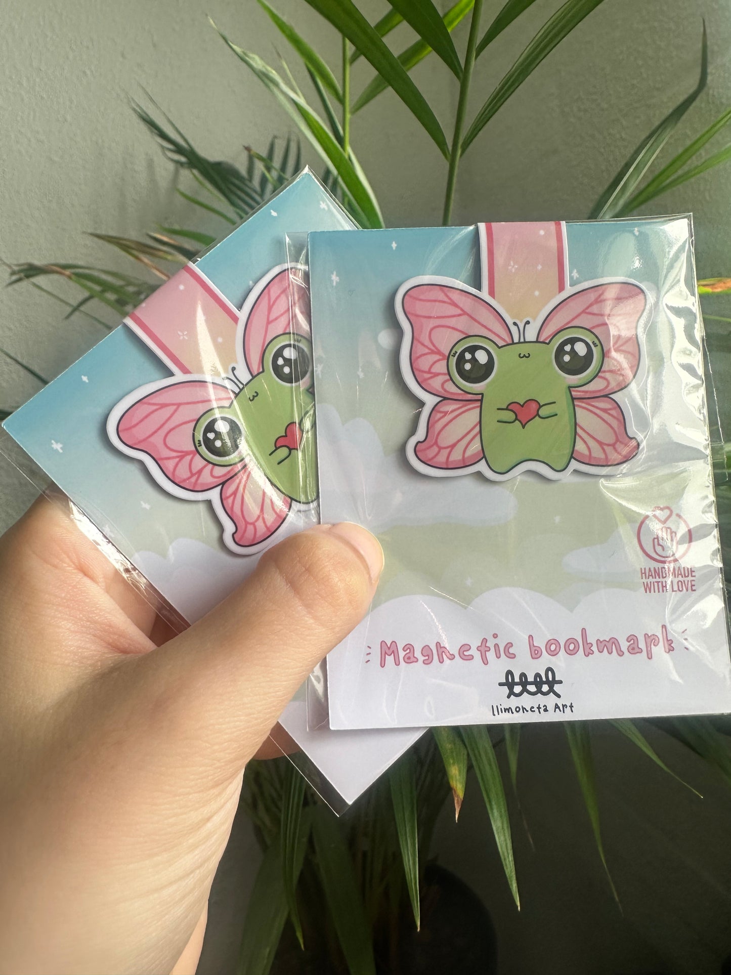 Fairy Frog Magnetic Bookmark