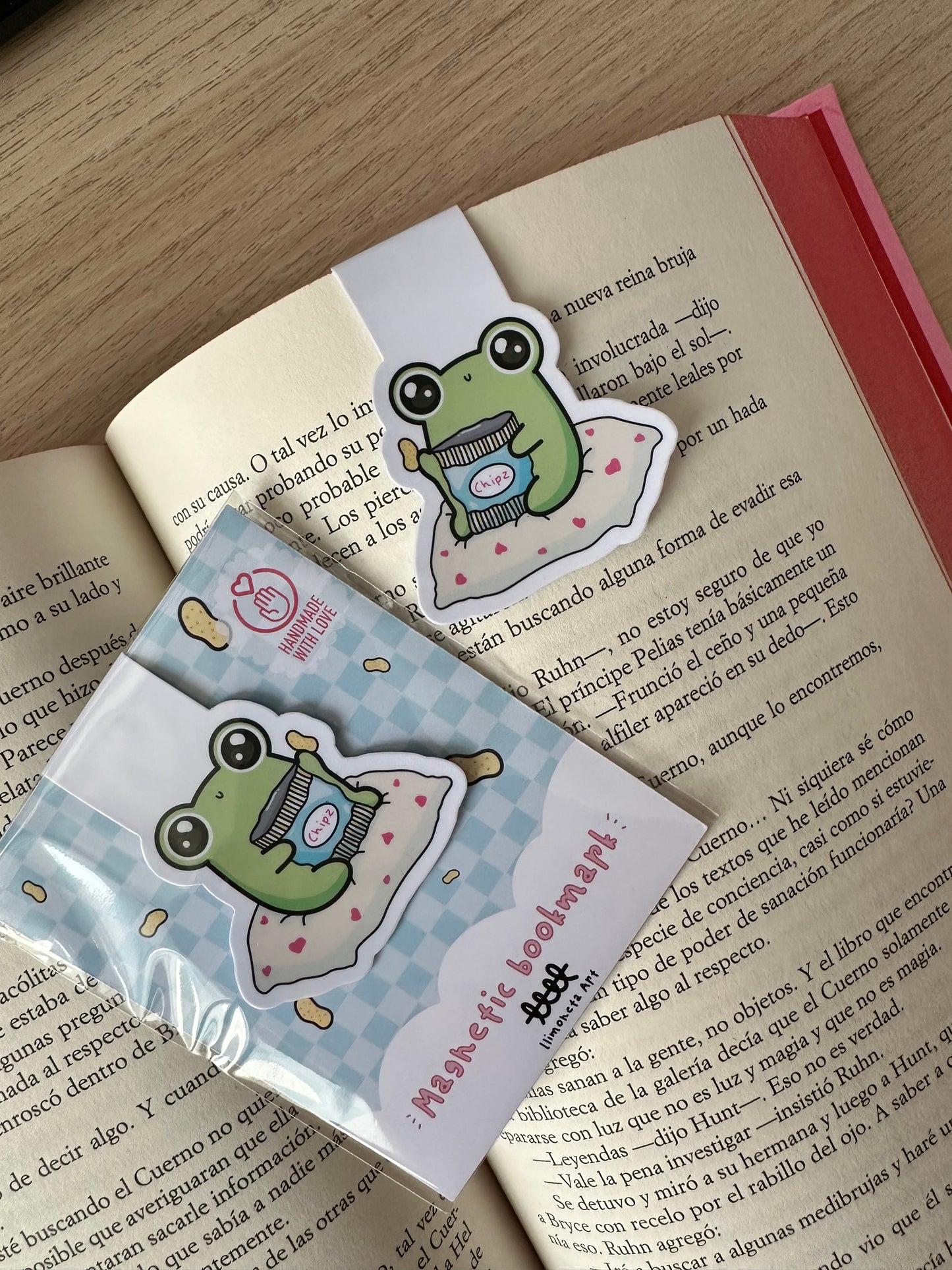 Frog Chipz Magnetic Bookmark