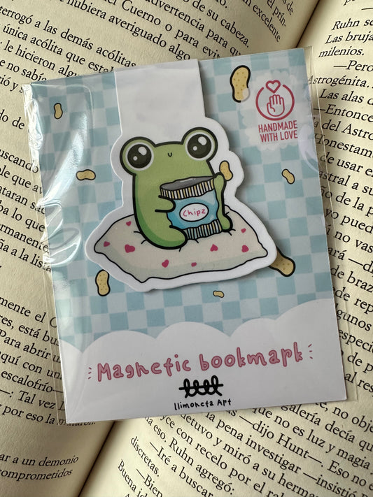 Frog Chipz Magnetic Bookmark