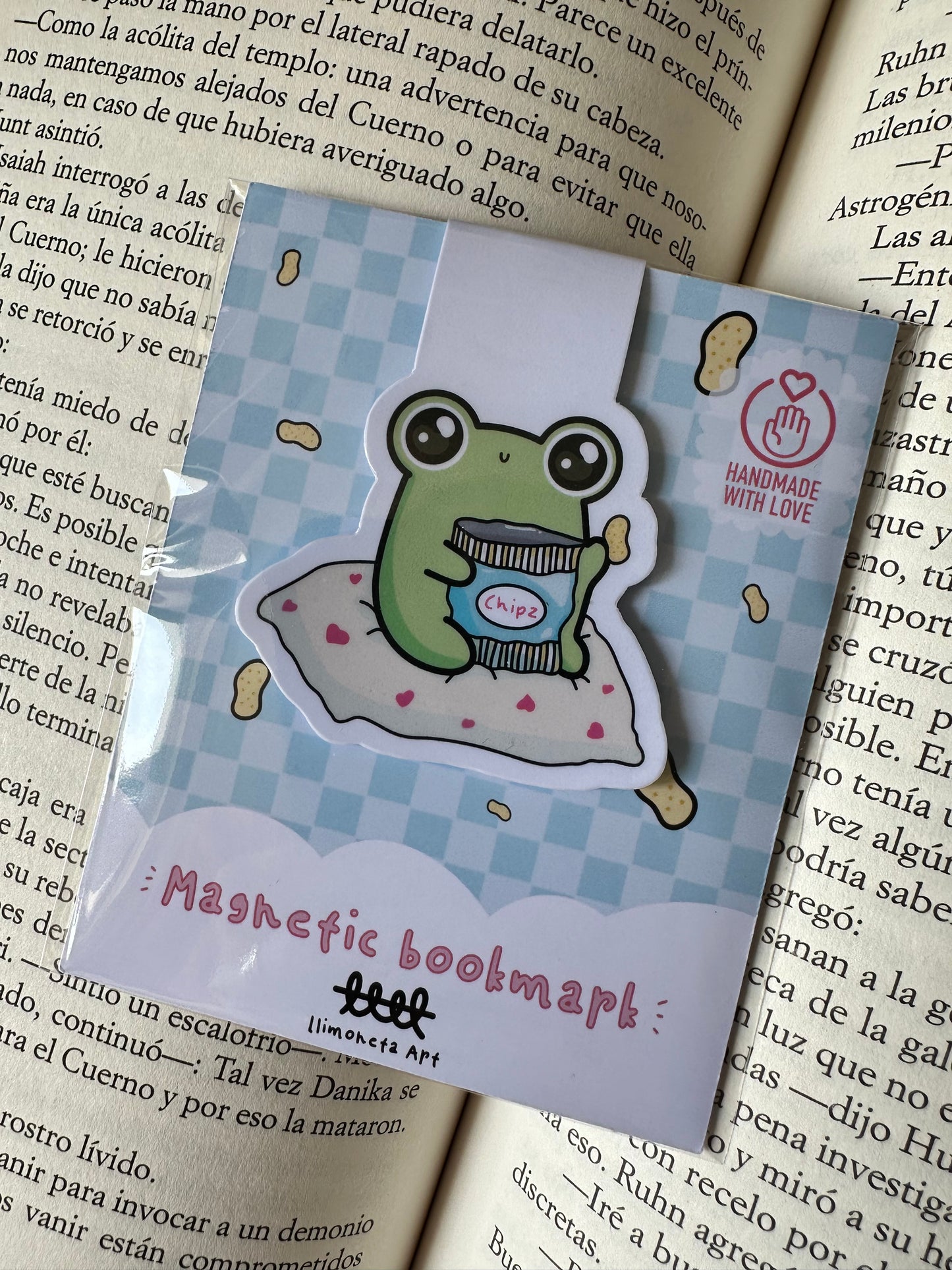 Frog Chipz Magnetic Bookmark