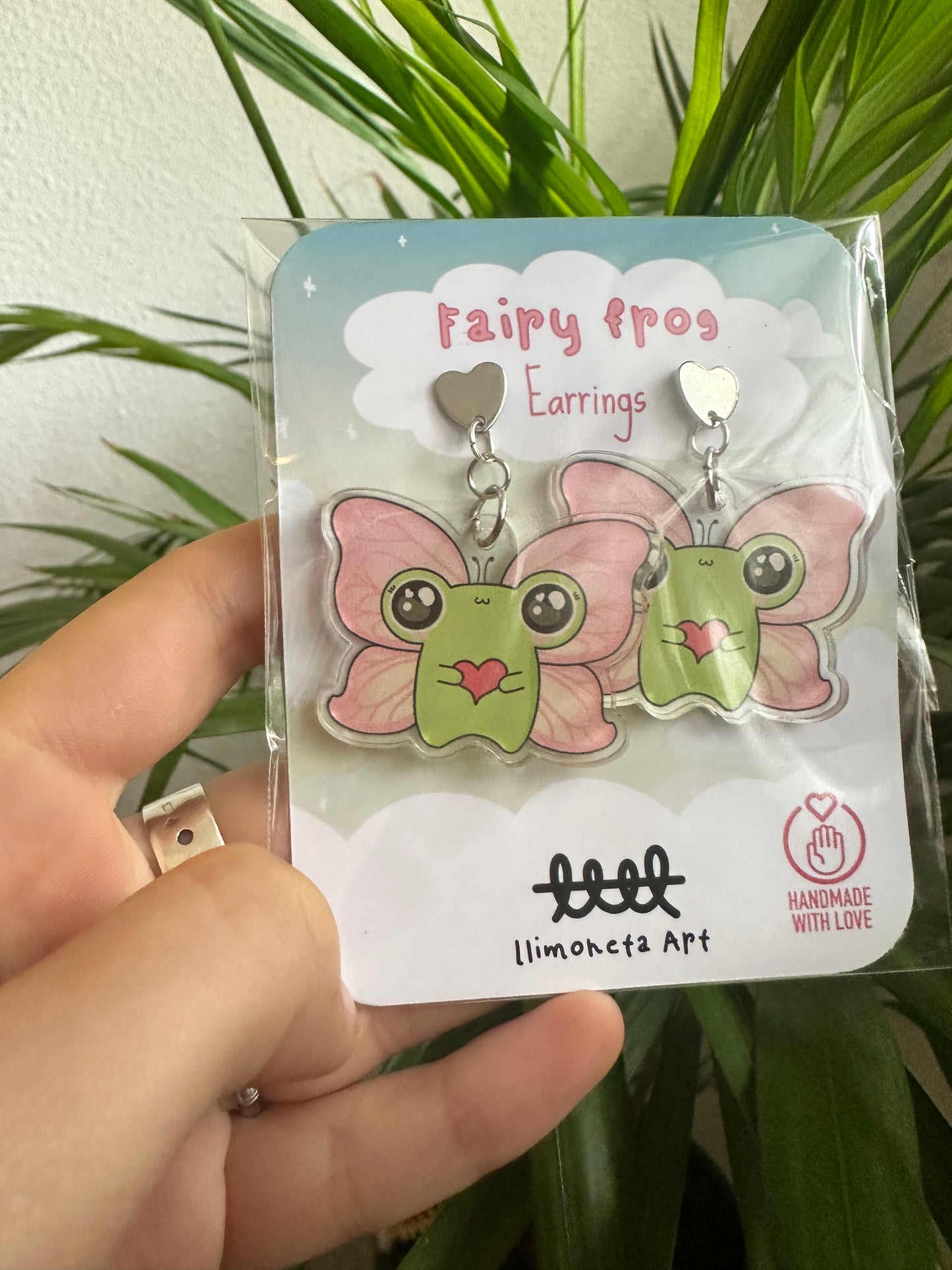 Fairy Frog Earrings