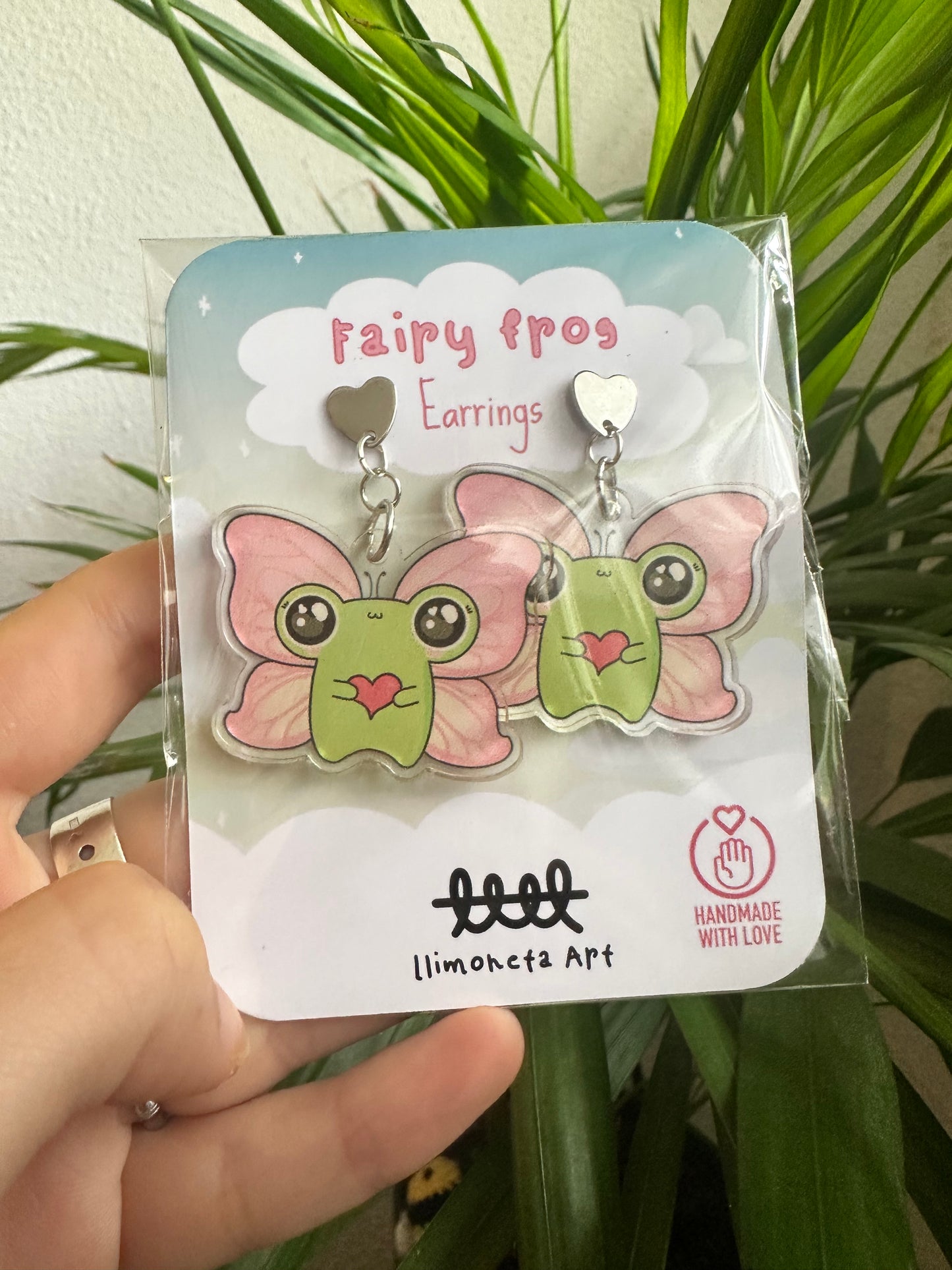 Fairy Frog Earrings