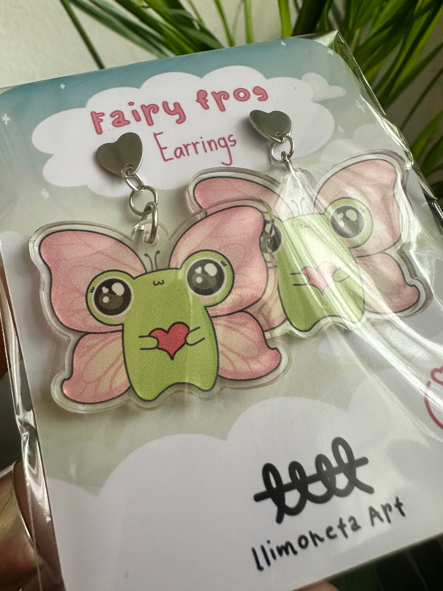 Fairy Frog Earrings