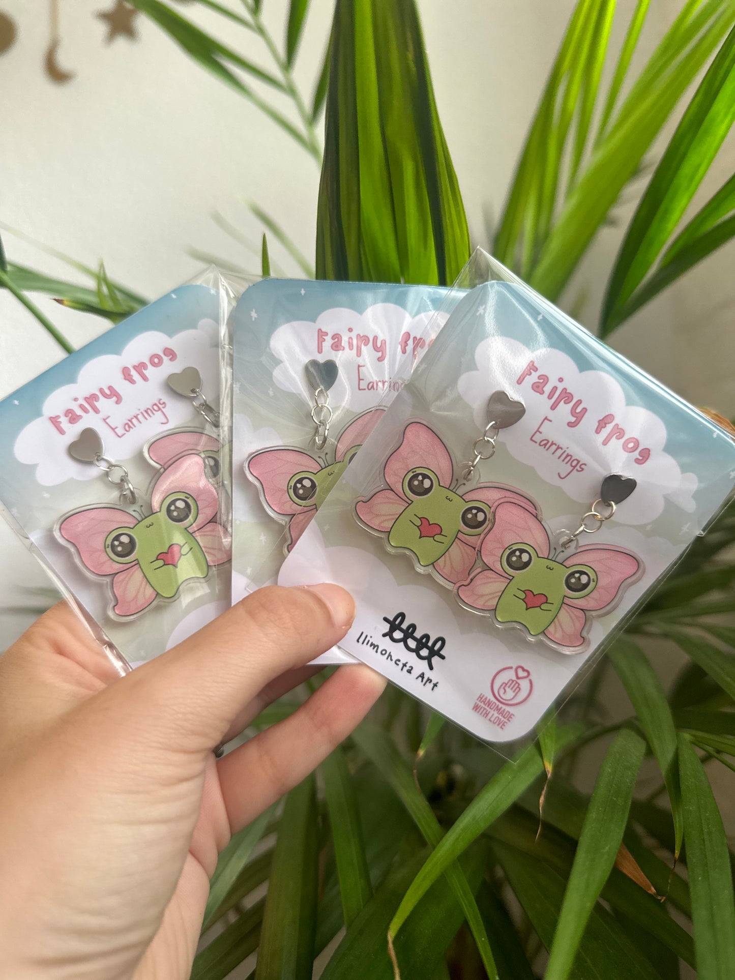 Fairy Frog Earrings