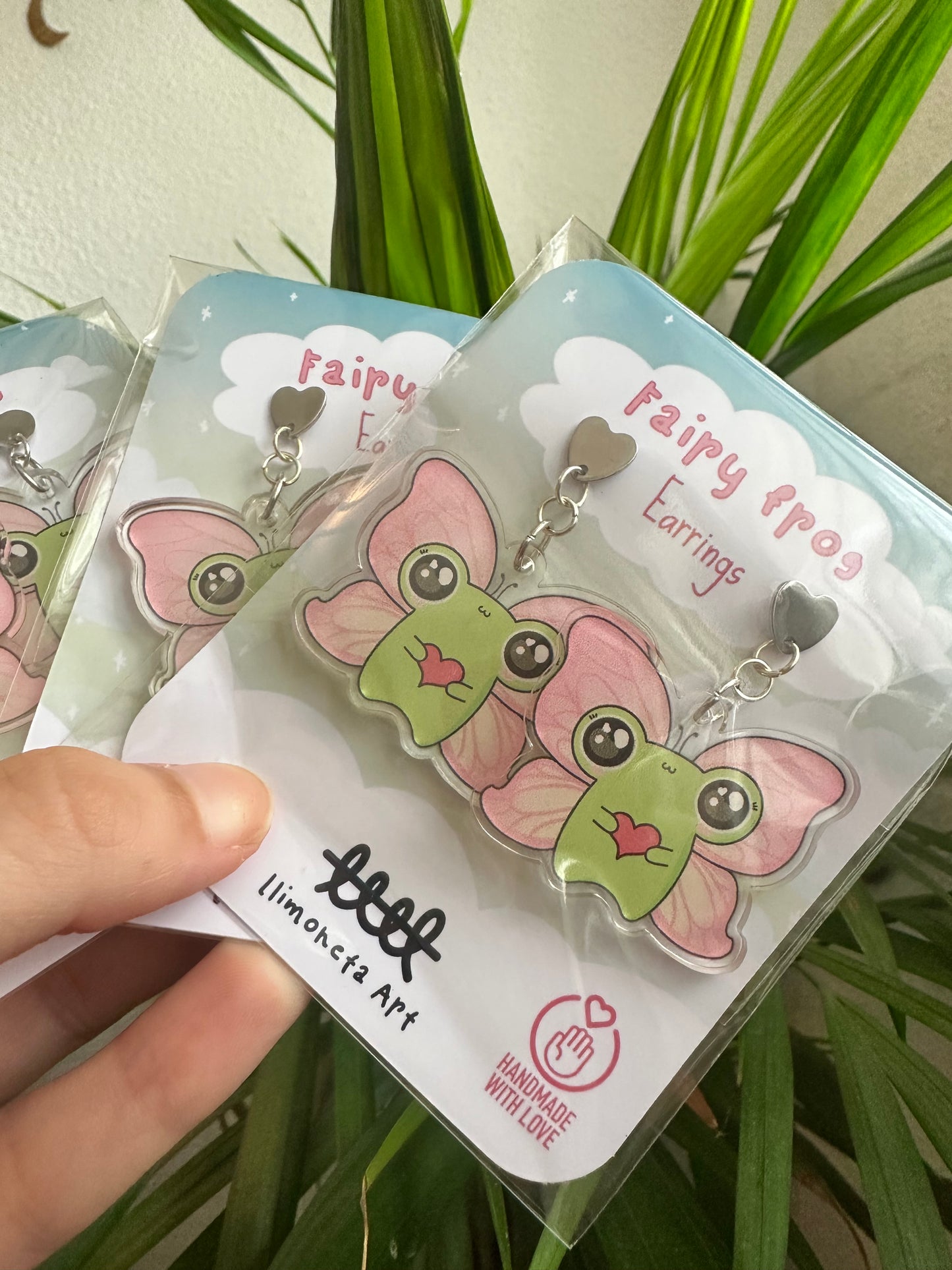 Fairy Frog Earrings