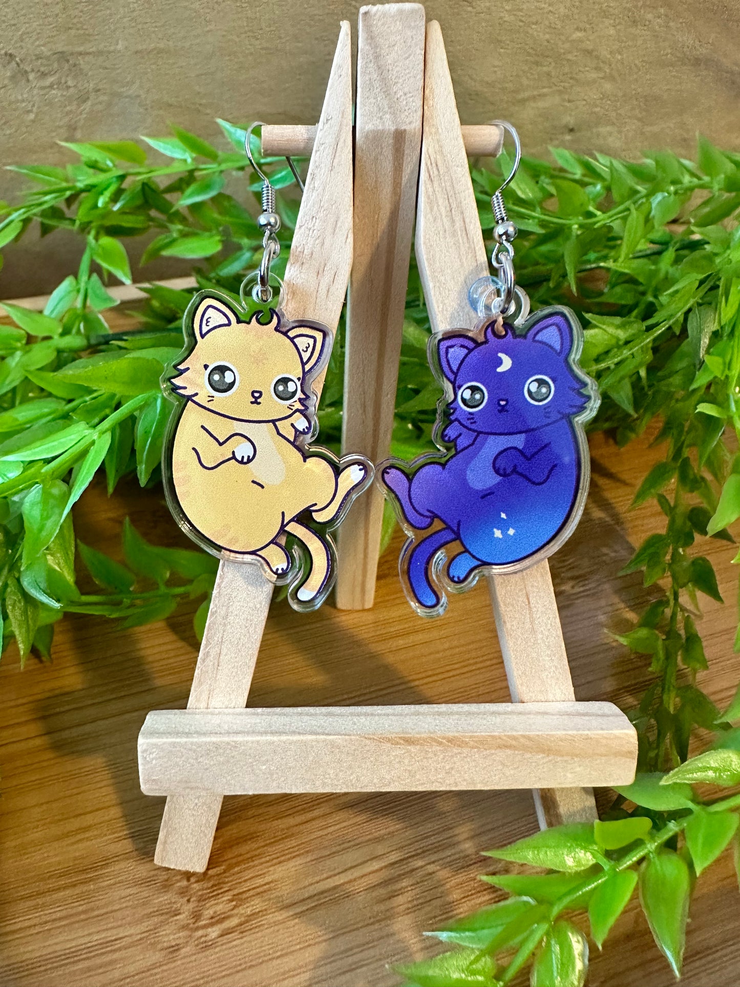 Reversible Cat Earrings LIMITED EDITION